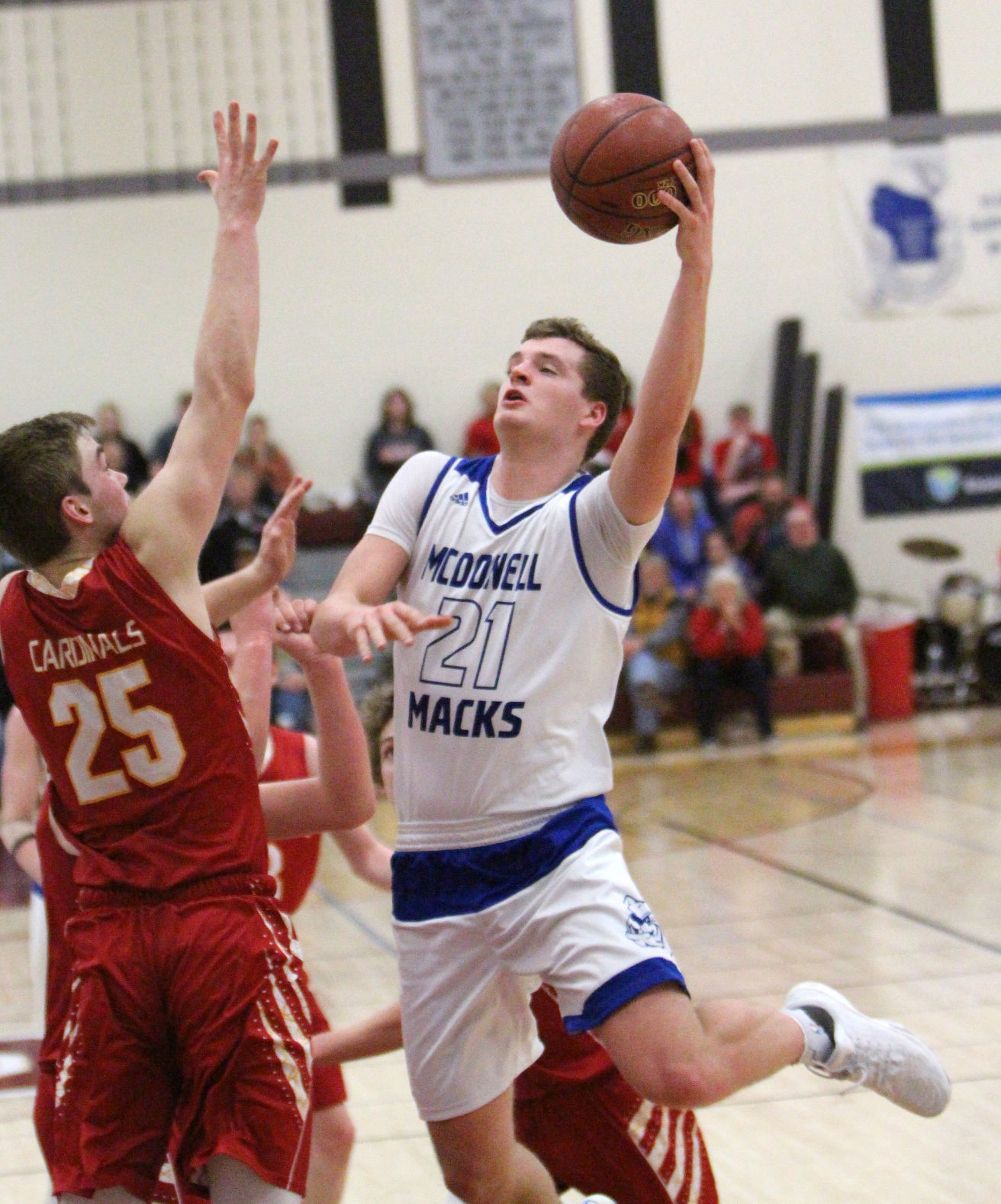McDonell boys basketball vs South Shore at Spooner 3-10-18